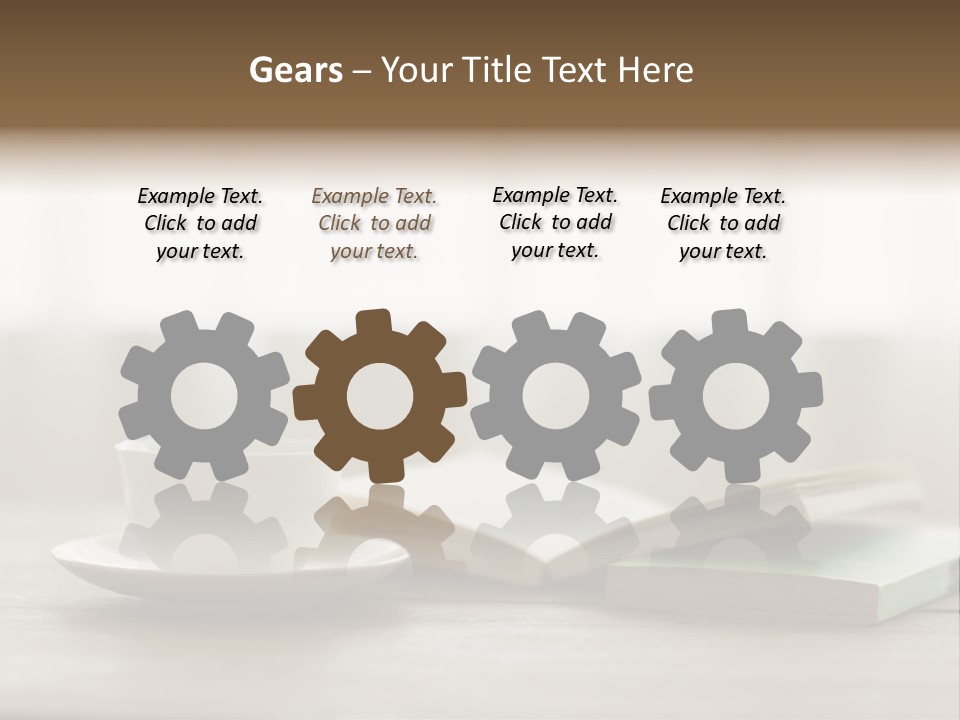 Furniture Tree Interior PowerPoint Template