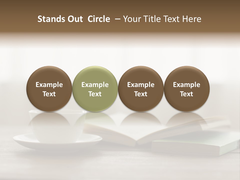 Furniture Tree Interior PowerPoint Template