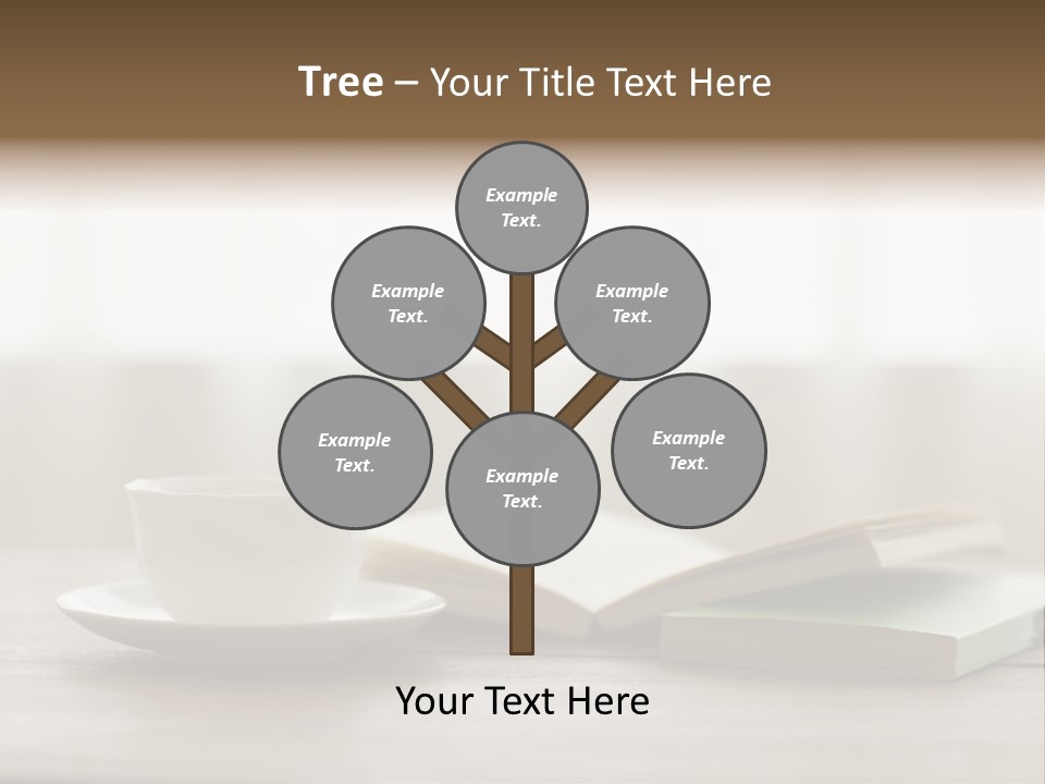 Furniture Tree Interior PowerPoint Template