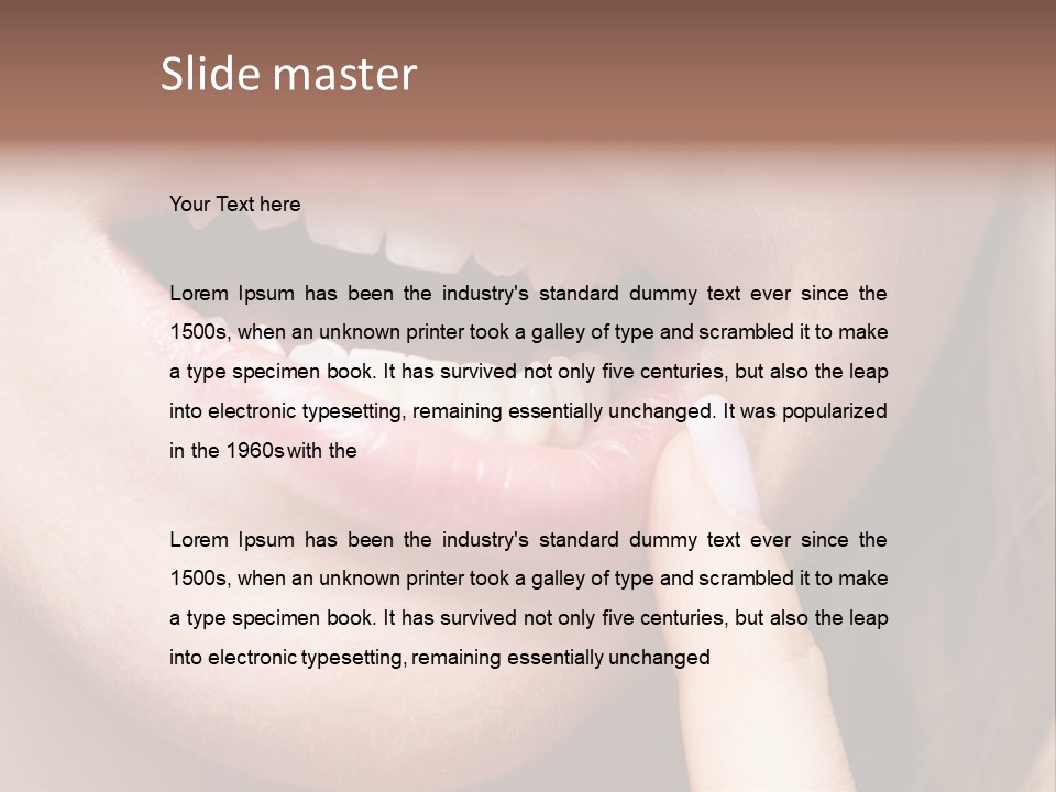 Idiokrasie Bright Wisdom Tooth PowerPoint Template