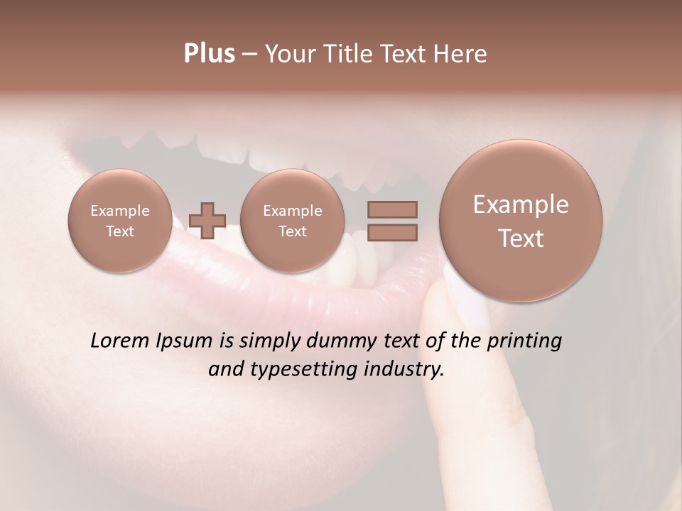 Idiokrasie Bright Wisdom Tooth PowerPoint Template