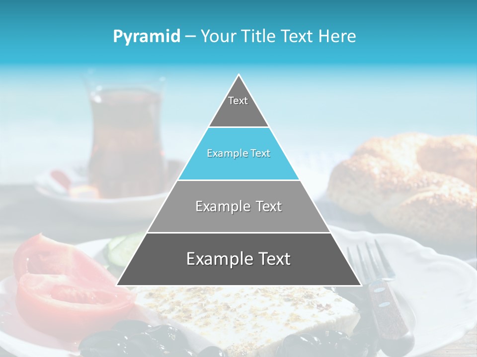 Bagel Olives Jug PowerPoint Template