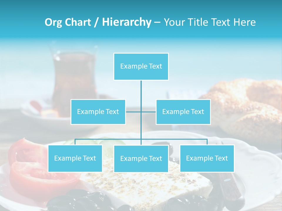 Bagel Olives Jug PowerPoint Template