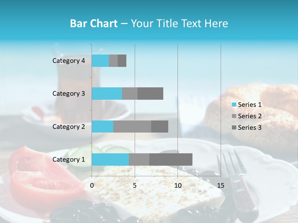 Bagel Olives Jug PowerPoint Template