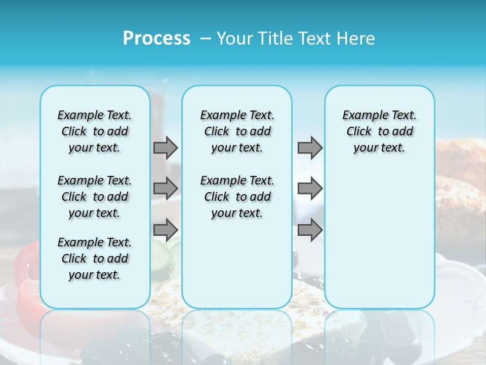Bagel Olives Jug PowerPoint Template