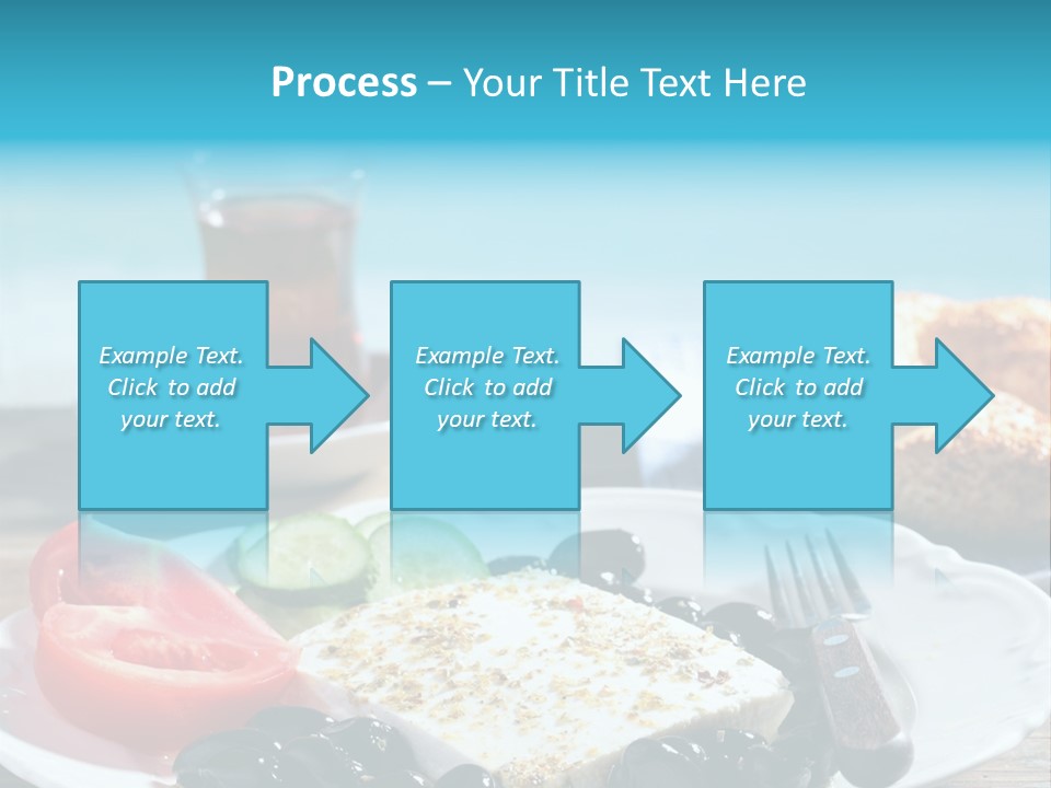 Bagel Olives Jug PowerPoint Template