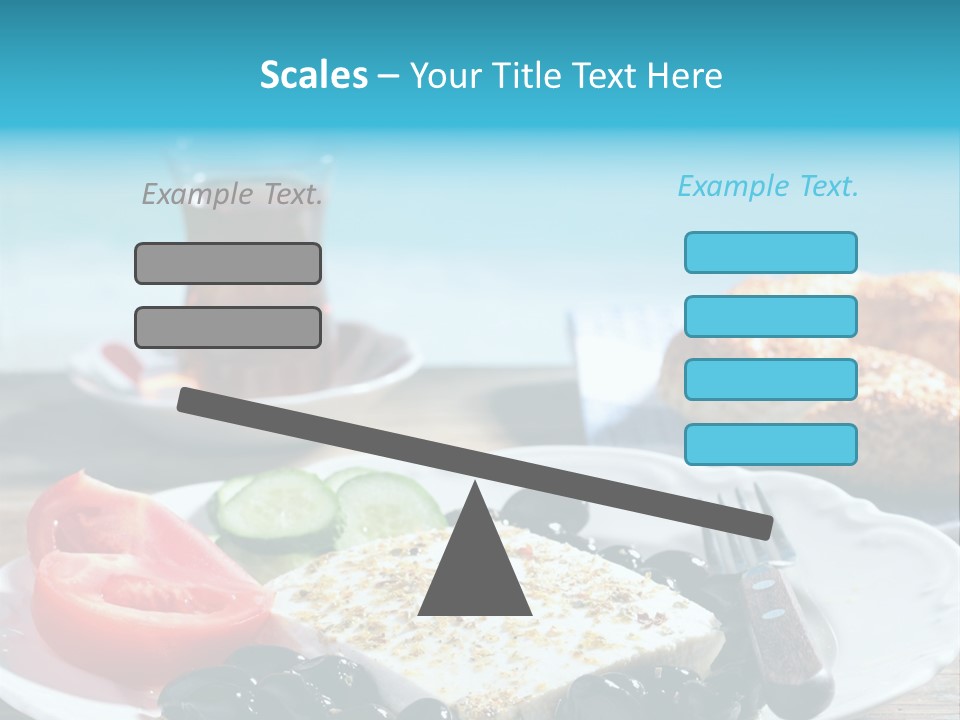 Bagel Olives Jug PowerPoint Template