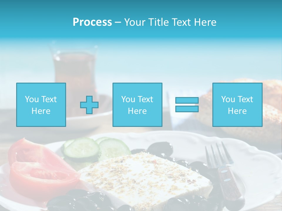 Bagel Olives Jug PowerPoint Template
