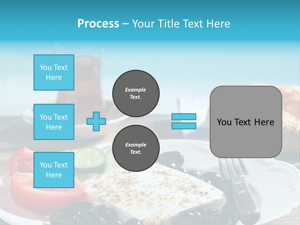 Bagel Olives Jug PowerPoint Template