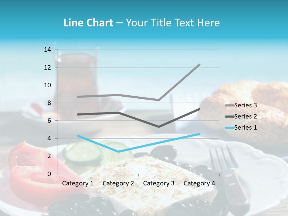 Bagel Olives Jug PowerPoint Template