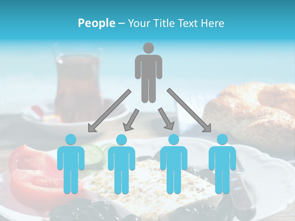 Bagel Olives Jug PowerPoint Template