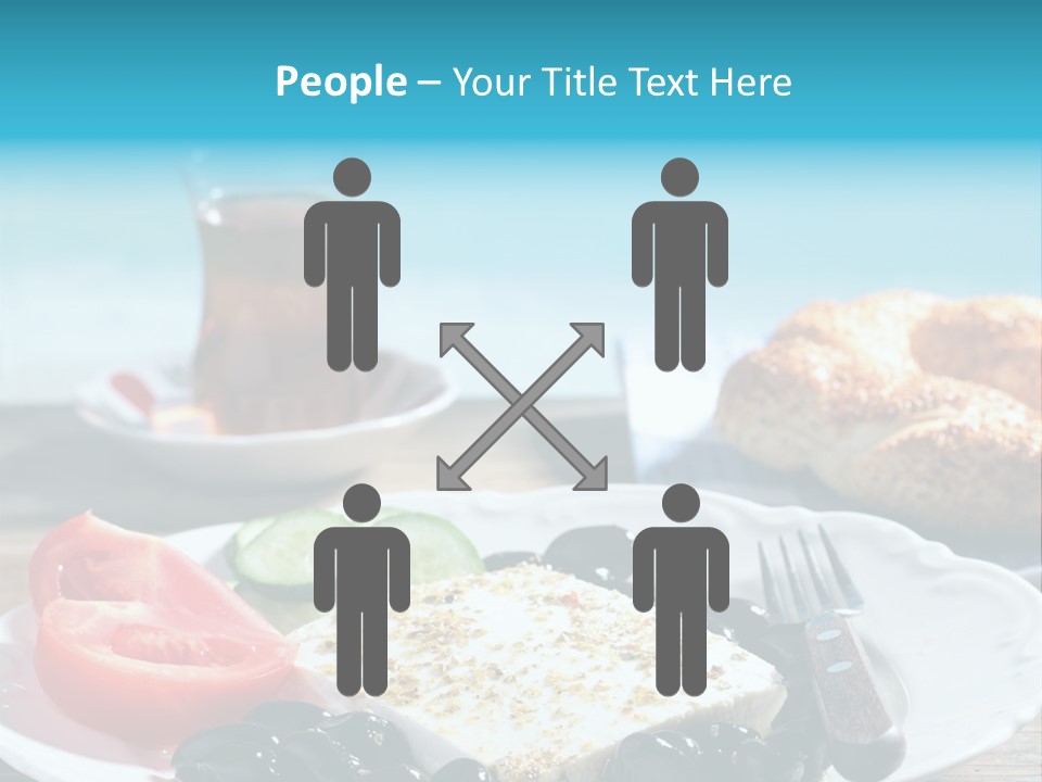 Bagel Olives Jug PowerPoint Template