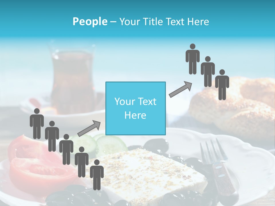 Bagel Olives Jug PowerPoint Template