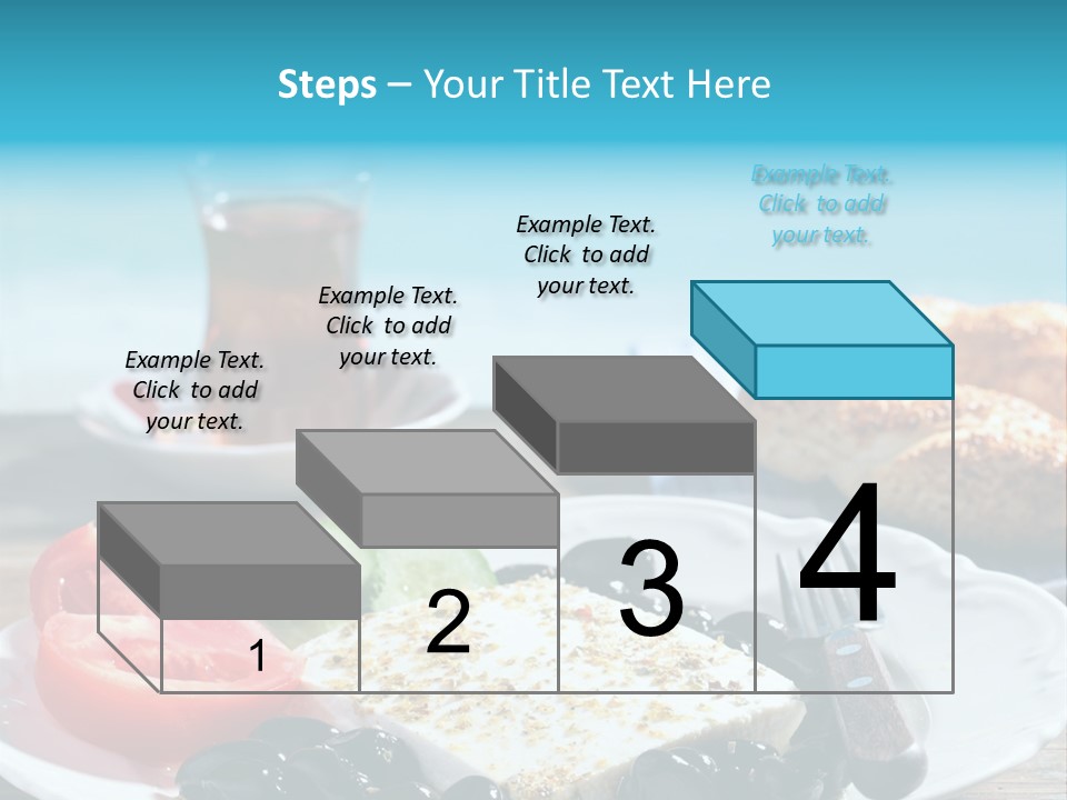 Bagel Olives Jug PowerPoint Template