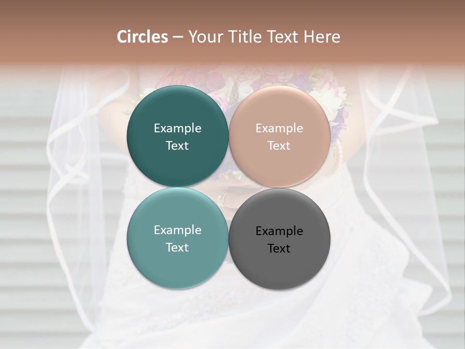 Holding Dress Engagement PowerPoint Template