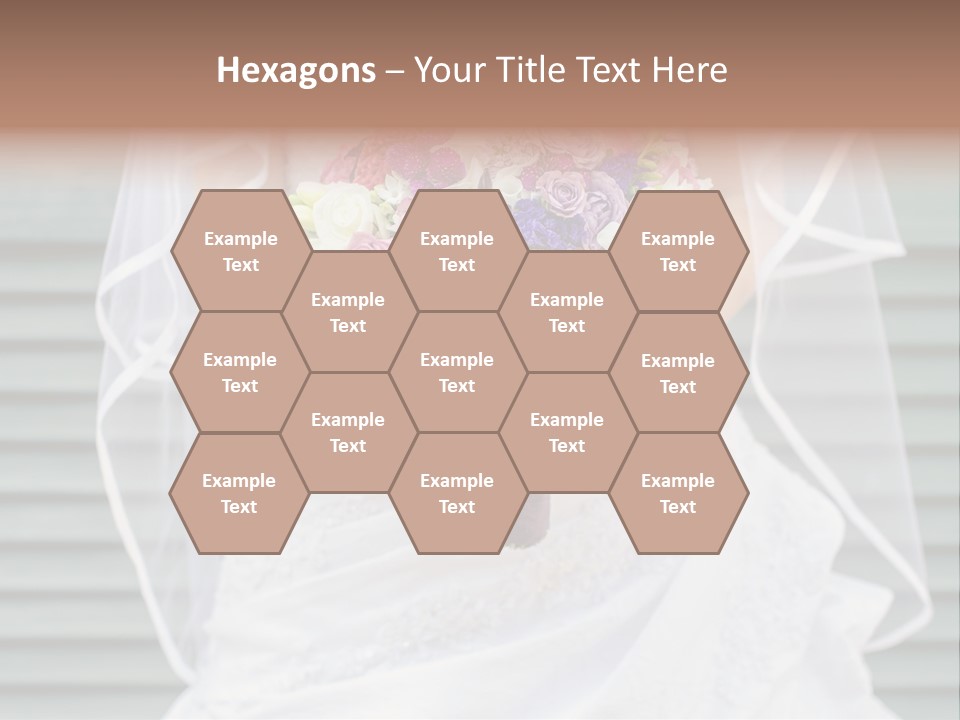 Holding Dress Engagement PowerPoint Template