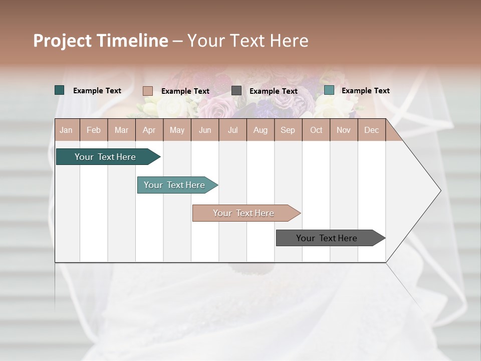 Holding Dress Engagement PowerPoint Template