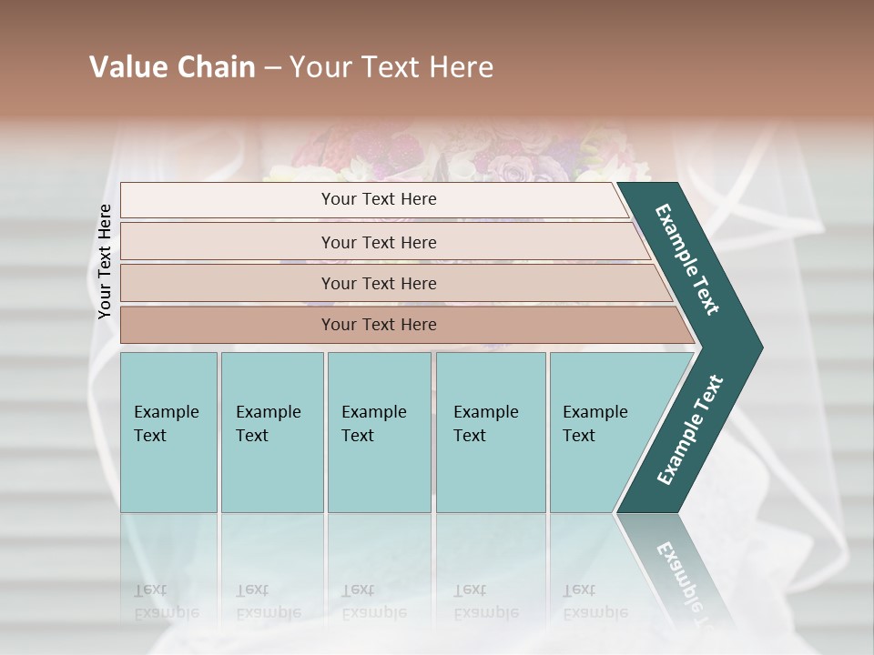 Holding Dress Engagement PowerPoint Template