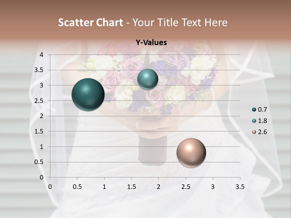 Holding Dress Engagement PowerPoint Template