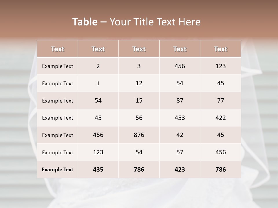 Holding Dress Engagement PowerPoint Template