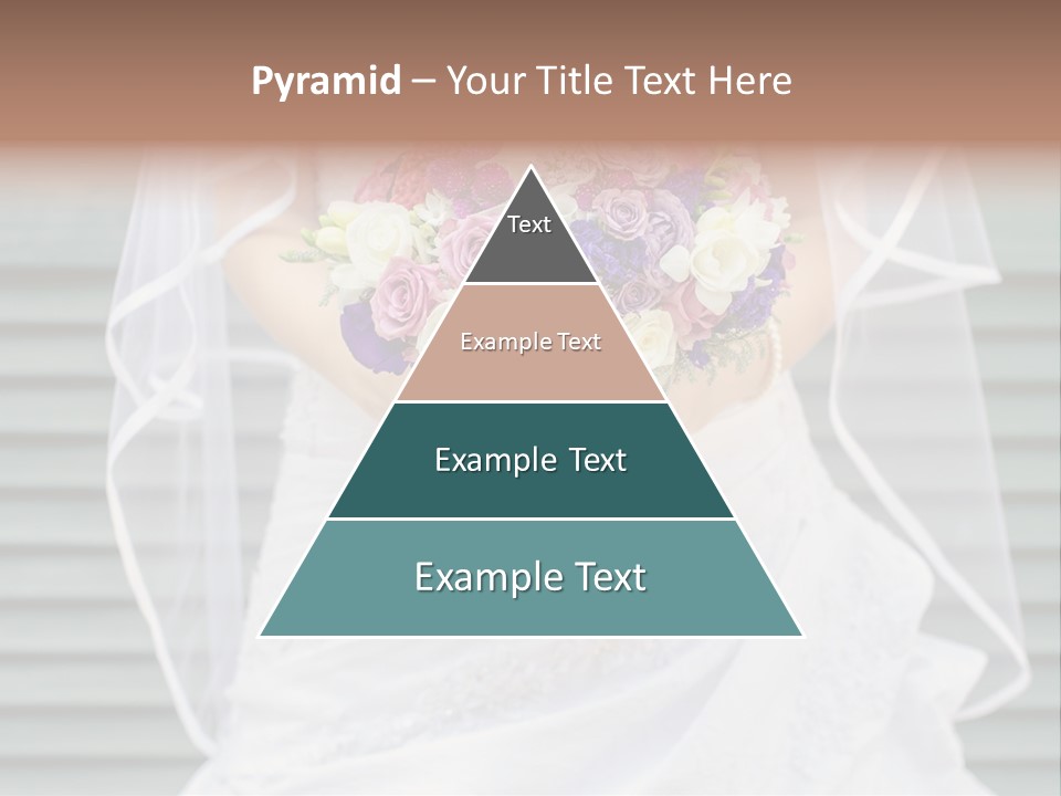 Holding Dress Engagement PowerPoint Template