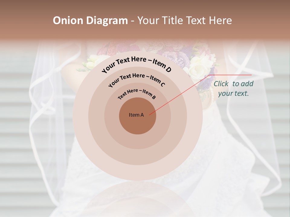 Holding Dress Engagement PowerPoint Template