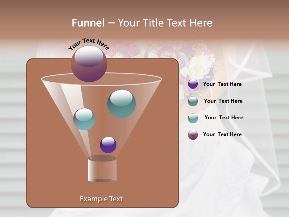 Holding Dress Engagement PowerPoint Template