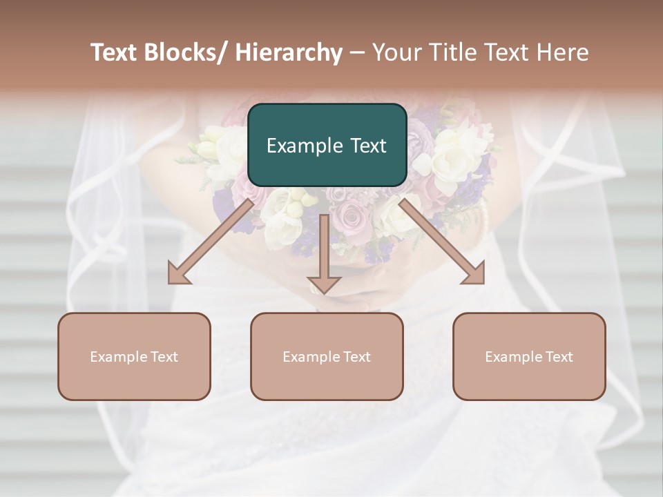 Holding Dress Engagement PowerPoint Template