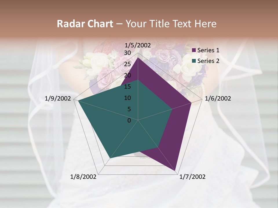 Holding Dress Engagement PowerPoint Template