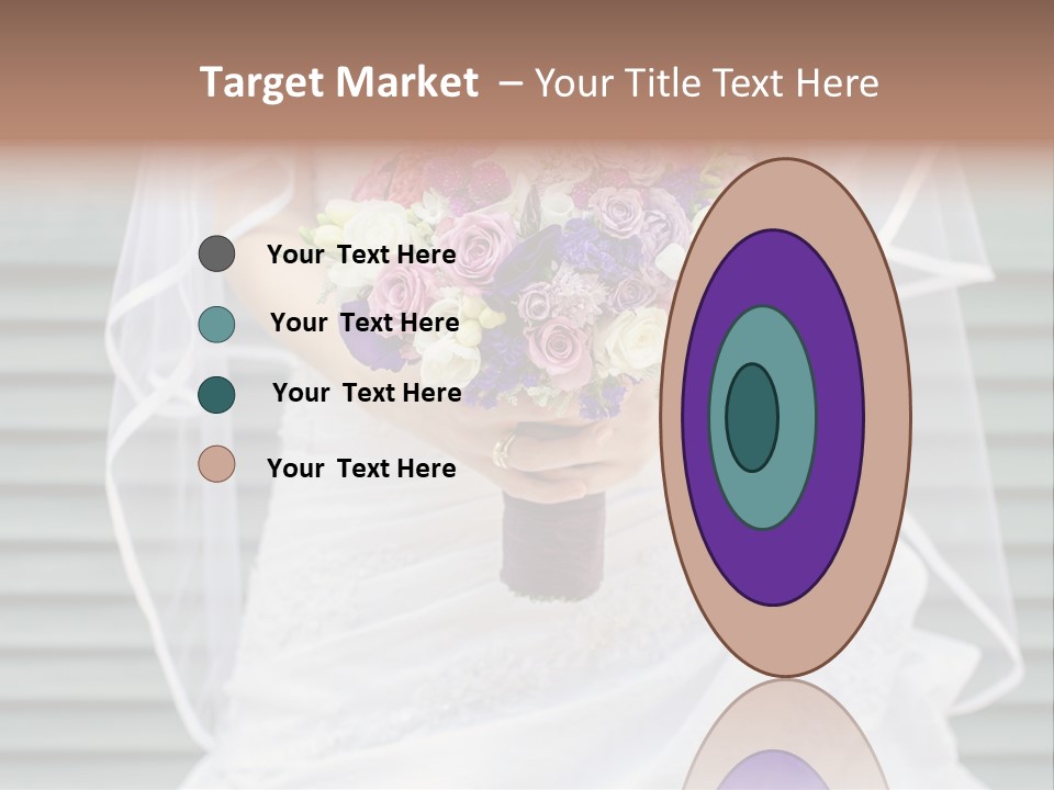 Holding Dress Engagement PowerPoint Template