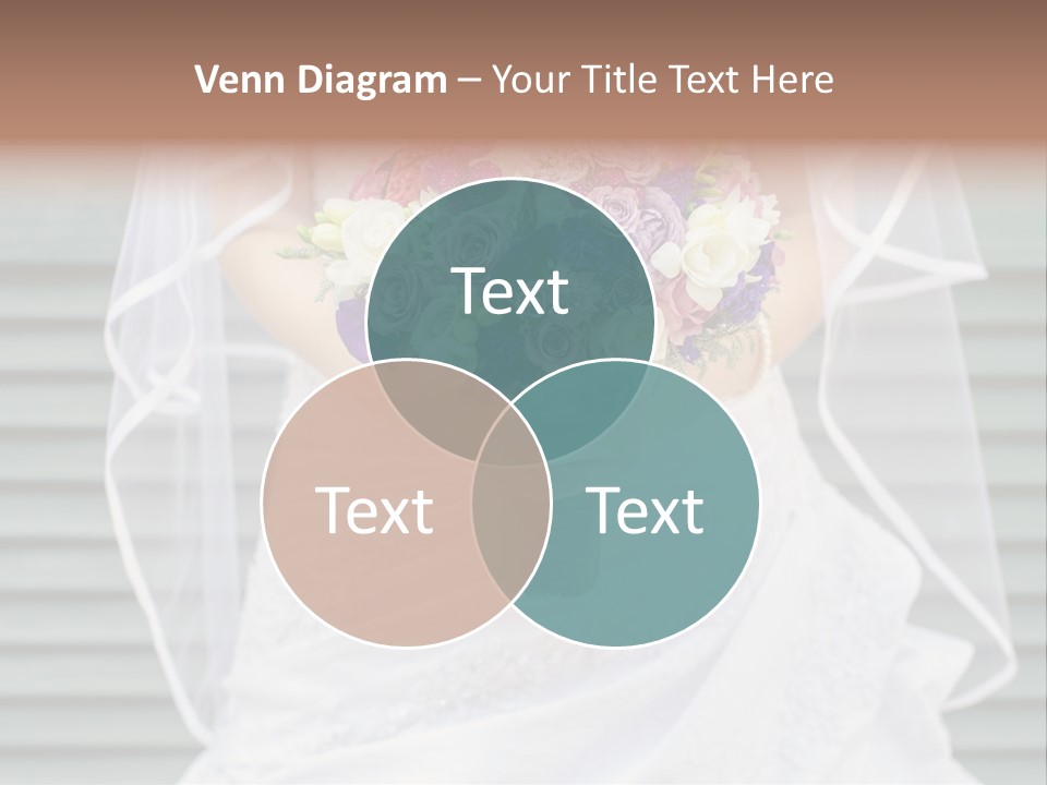 Holding Dress Engagement PowerPoint Template