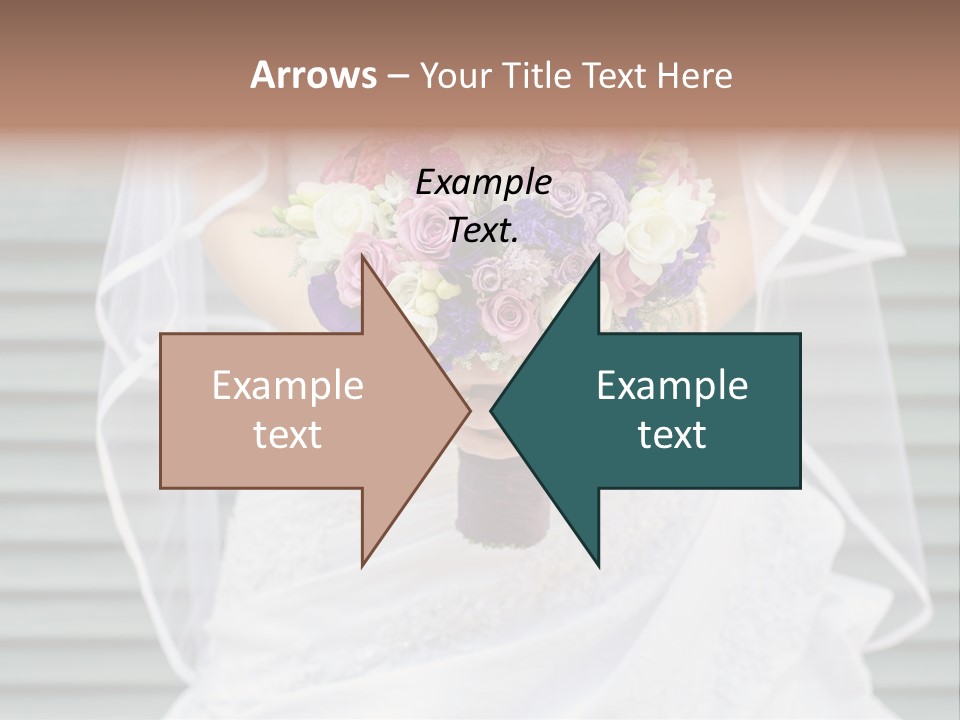 Holding Dress Engagement PowerPoint Template