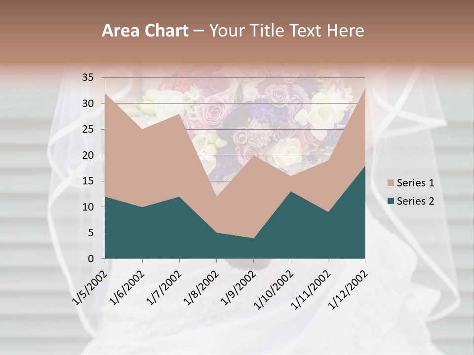 Holding Dress Engagement PowerPoint Template