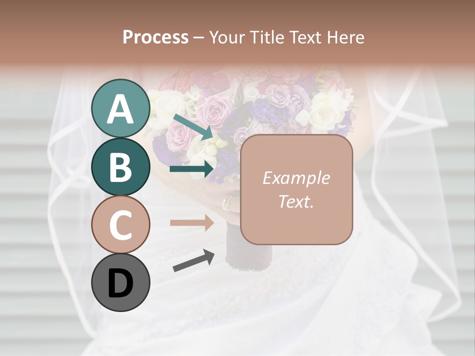 Holding Dress Engagement PowerPoint Template