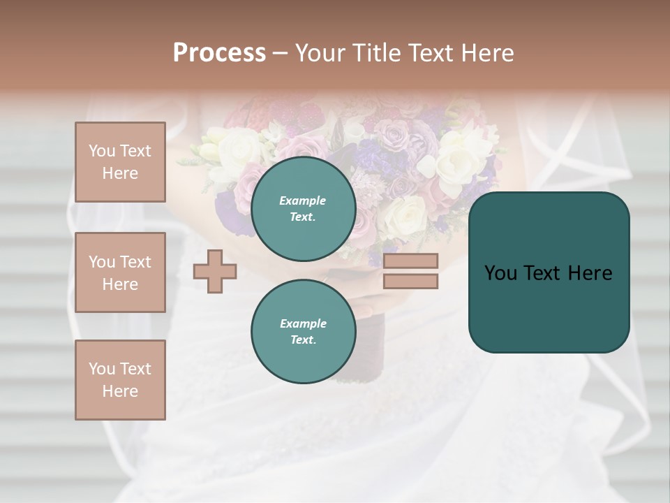 Holding Dress Engagement PowerPoint Template