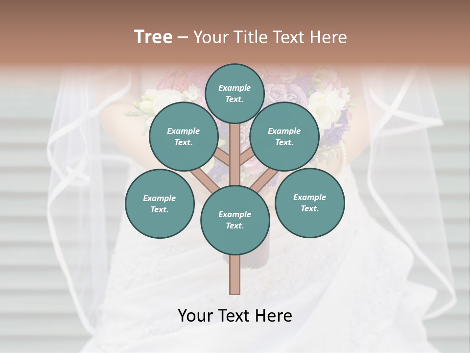 Holding Dress Engagement PowerPoint Template