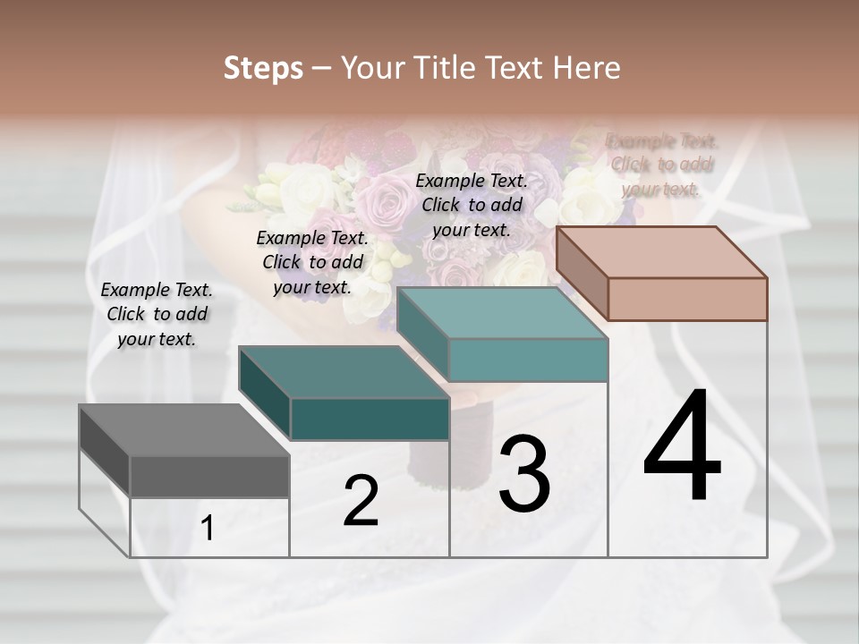 Holding Dress Engagement PowerPoint Template