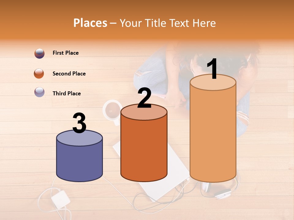 Chocolate Prefer Cup PowerPoint Template