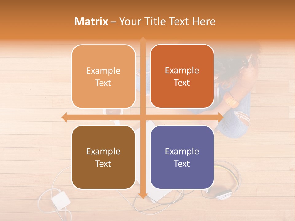 Chocolate Prefer Cup PowerPoint Template