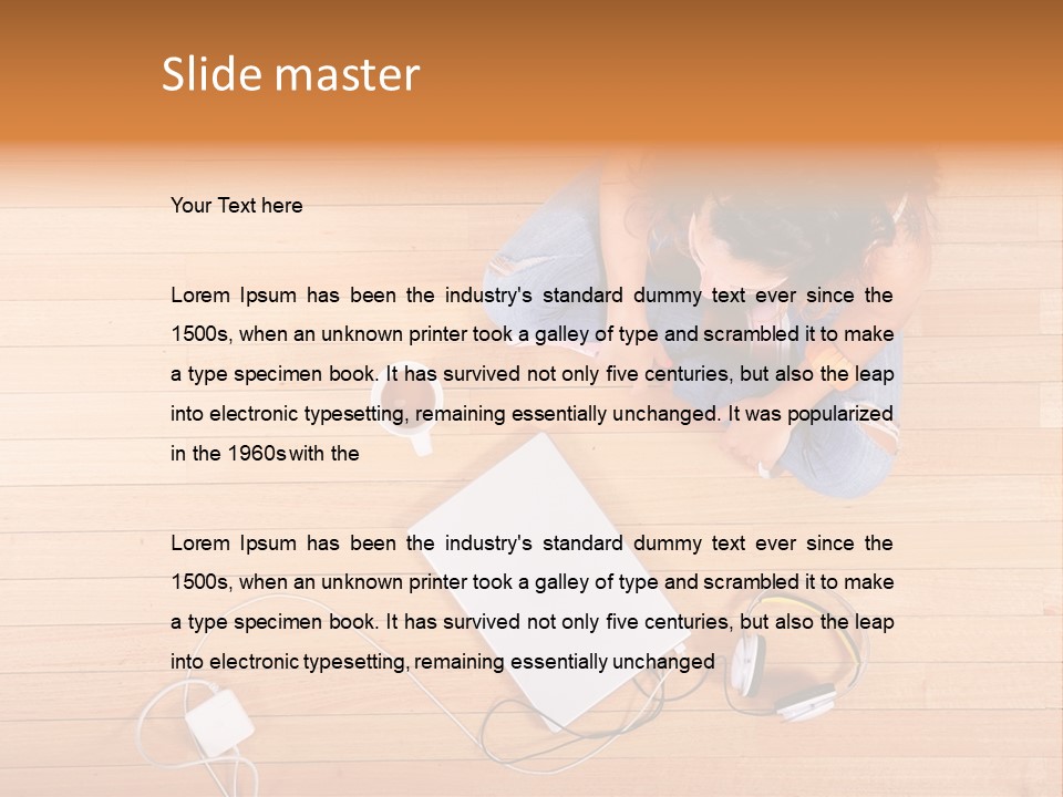 Chocolate Prefer Cup PowerPoint Template