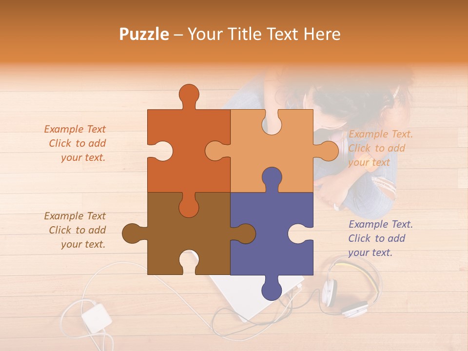 Chocolate Prefer Cup PowerPoint Template