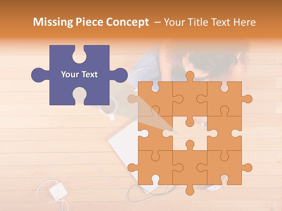 Chocolate Prefer Cup PowerPoint Template