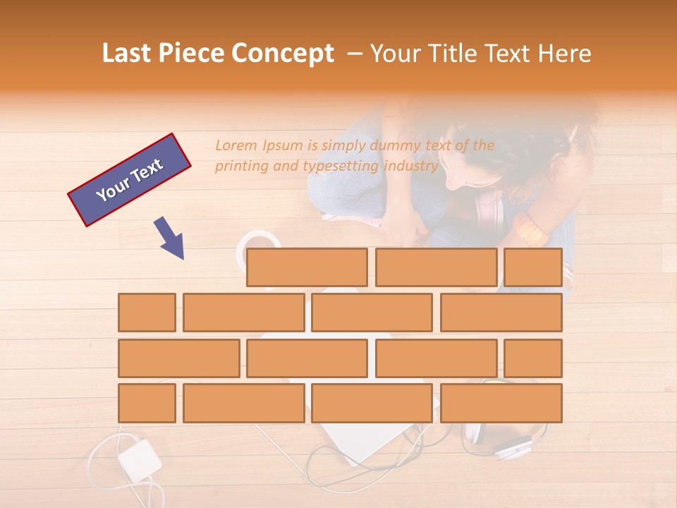 Chocolate Prefer Cup PowerPoint Template