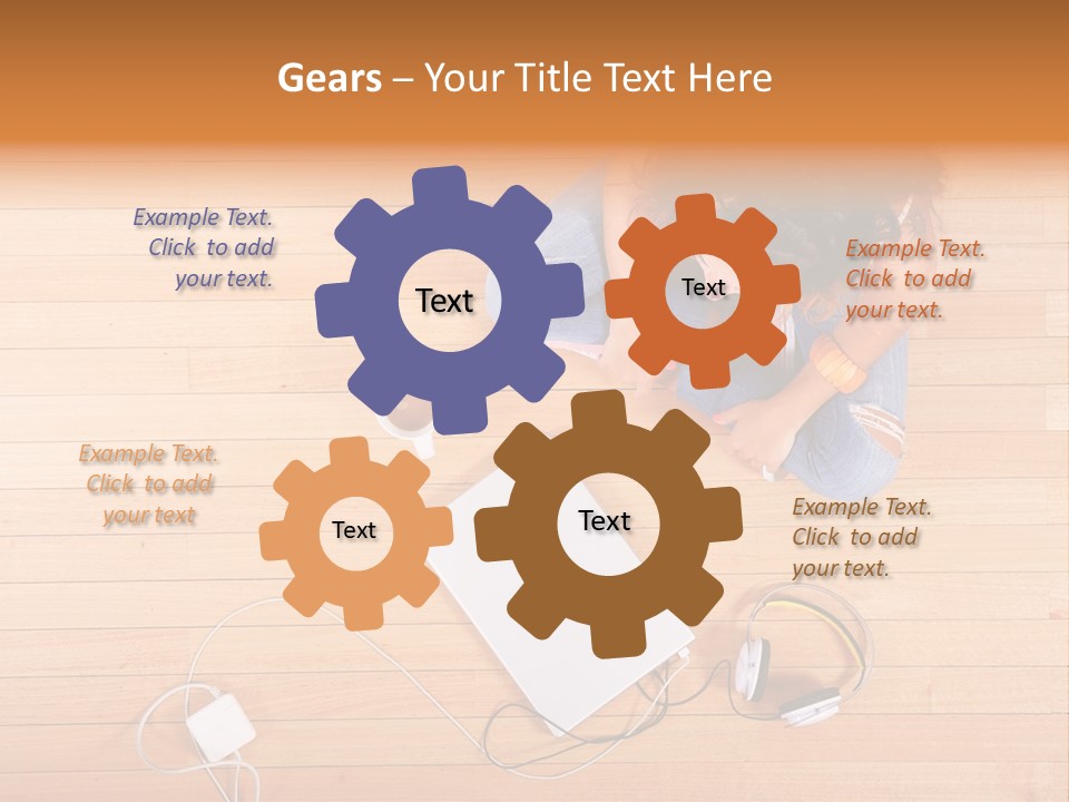 Chocolate Prefer Cup PowerPoint Template