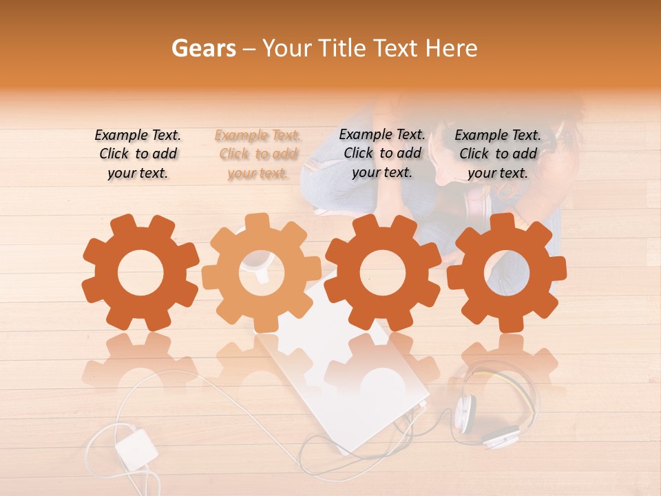 Chocolate Prefer Cup PowerPoint Template