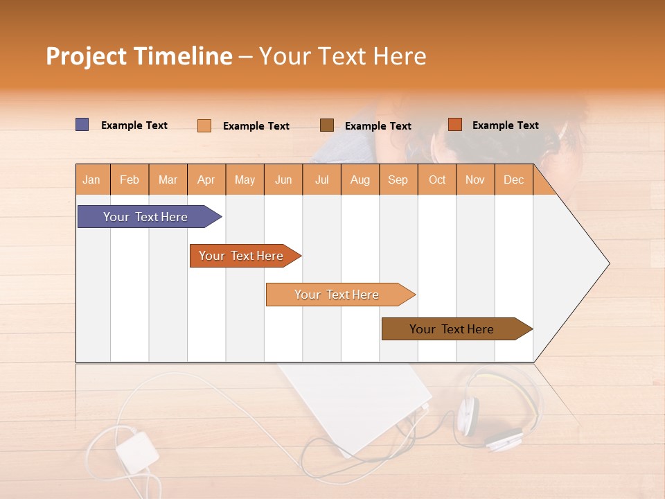 Chocolate Prefer Cup PowerPoint Template