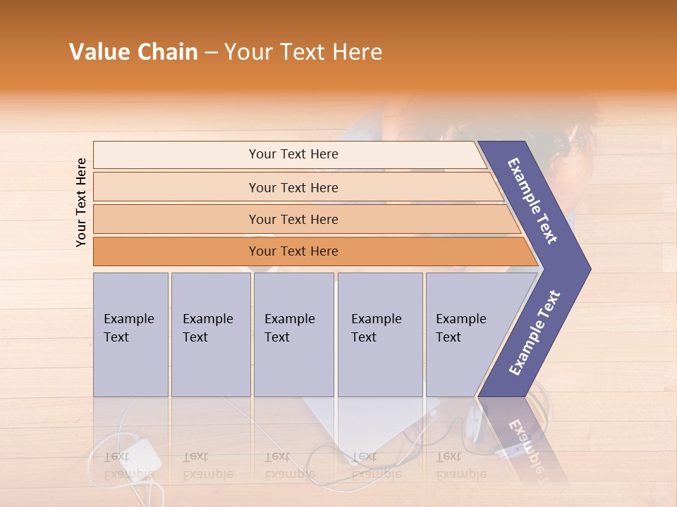 Chocolate Prefer Cup PowerPoint Template