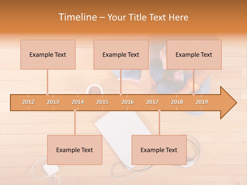 Chocolate Prefer Cup PowerPoint Template