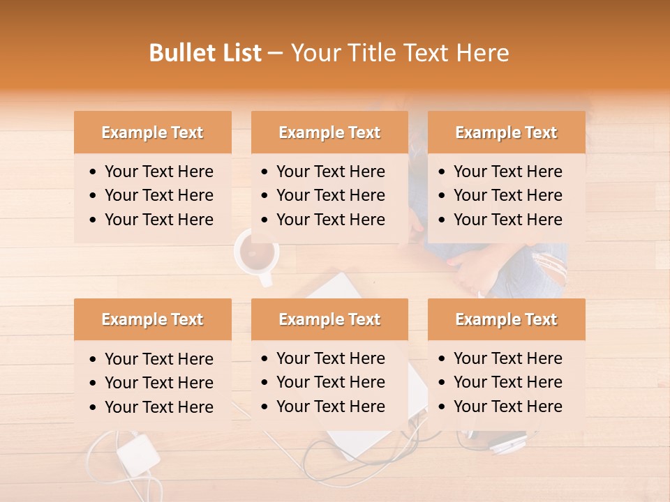 Chocolate Prefer Cup PowerPoint Template