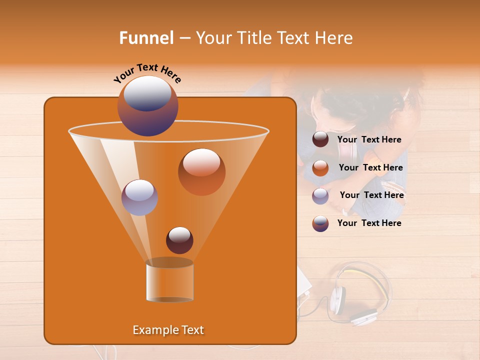 Chocolate Prefer Cup PowerPoint Template